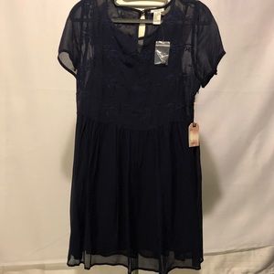 NWT Forever 21 Navy Blue dress